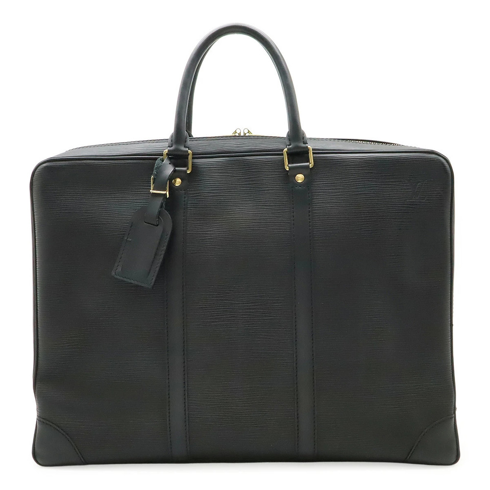LOUIS VUITTON Epi Porte Documents Voyage Business Bag Briefcase Noir Black